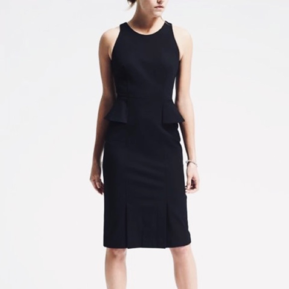 NWT Banana Republic Peplum Dress (size 0)